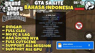 GTA SA LITE ALL GPU ANDROID RINGAN BAHASA INDONESIA CUMA 200MB