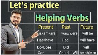 Let’s Practice Helping Verbs  All Helping Verbs in Spoken English   English Speaking Practice