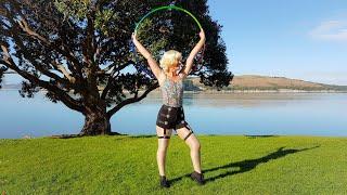 Tu Non Mi Devi Dire CRIS BAND - Sexy Hula Hoop Dance By Joy Donaldson