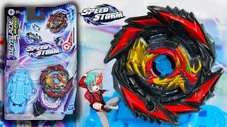 NEW Demise Devolos D6 1B-D Merger-SP Beyblade Burst Surge Speedstorm Review QR Code Battles