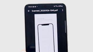 How To Scan Documents On Android 2022