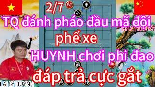 TQ đánh pháo đầu mã đội phế xe tấn công HUYNH chơi phi đao đáp trả cực gắt