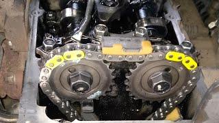 4M41 Timing Chain Installation