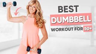 30 Min FULL BODY DUMBBELL WORKOUT at Home  Best Dumbbell Exercises for Ages 50+