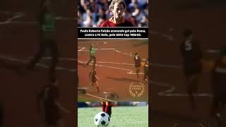 Gol espetacular de Falcão pela Roma em 1982