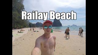 Den na Railay Beach  Asie den 7.