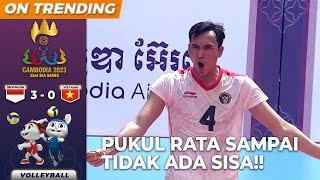 SEMI FINAL Semangat Tak Pernah Pudar  INDONESIA 3 VS VIETNAM 0  SEA GAMES 32 CAMBODIA