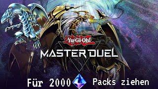 Yu-Gi-Oh Master Duel  Für 2000 Kristalle Packs ziehen