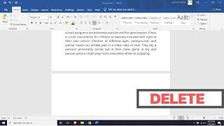 6 Ways to Delete A Blank Page in Word  Delete Page in Word