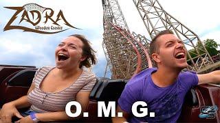 WE RODE ZADRA Our First Time Reaction to Energylandias CRAZY RMC Hyper Hybrid