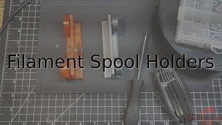 New Filament Spool Roller Design