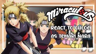 Mlb react to Chloe as Temari Nara 11