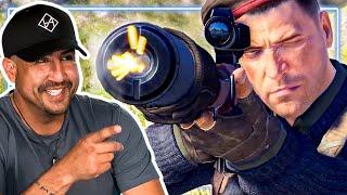 Sniper REACTS to Sniper Elite 5