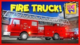 Learn About Fire Trucks for Children  Educational Video for Kids by Brain Candy TV