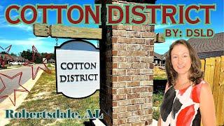 Driving Tour of Cotton District Subdivision located in Robertsdale in Baldwin County Alabama