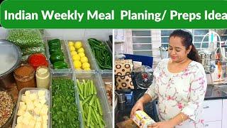 Indian Weekly Meal Planing & Preps Time & Money Saving Tips  Kitchen hacks & Tips My Garam Masala