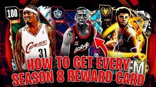 HOW TO GET EVERY SEASON 8 REWARD FAST AND EASY IN NBA 2K24 MyTEAM