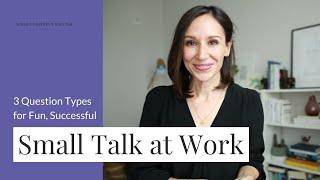 Successful English Small Talk at Work  English Conversation Practice