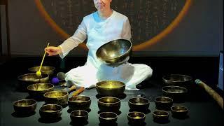 The Healing Sound Relaxing Music with Tibetan Singing Bowls