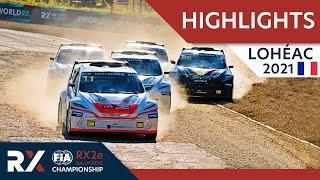 RX2e Electric Rallycross Final Highlights  World RX of Lohéac 2021  Rallycross France 2021