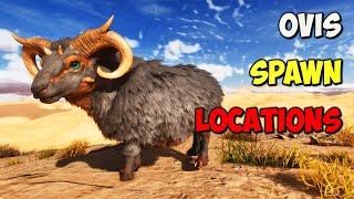 Scorched Earth BEST Ovis Spawn LOCATIONS  ARK Survival Ascended ASA