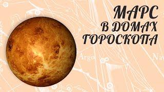 Марс В Домах Гороскопа