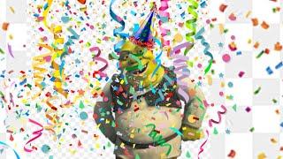 Shrek wishes me a happy birthday 