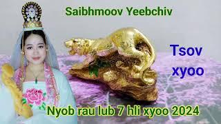 Saib Hmoov Tsov Xyoo Yeeb Chiv lub 7 hli 2024 yuav zoo li cas  Yeeb Chiv Vis Los