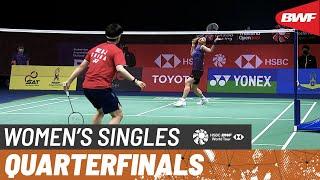 GR TOYOTA GAZOO RACING Thailand Open 2022  Tai Tzu Ying TPE 1 vs. He Bing Jiao CHN 8  QF