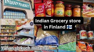 Indian Grocery Store and cost in Finland A Taste of India in Finland #finland #vlogzzwithanita