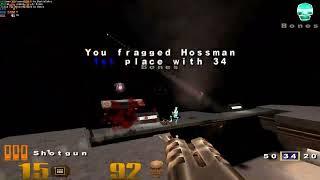 Playing Bot Deathmatch in ioQuake3 Quake III Source Port -No Commentary-