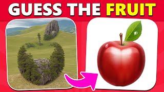 Guess by ILLUSION  Fruits and Veggies Challenge