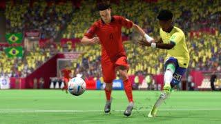 FIFA 23 THROWBACK 2022 FIFA World Cup Qatar 2022 Last 16 Brazil  Vs South Korea 