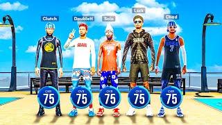 FIRST EVER 75 OVR ROYALE EVENT Which YOUTUBER Can Win This CHALLENGE The FASTEST? NBA2K22