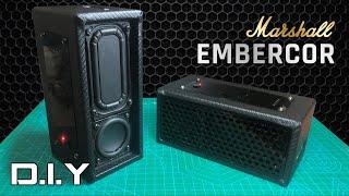 DIY Fake Marshall Emberton Bluetooth Speaker MDF & Acrylic Laser Cutting