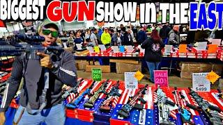 BIGGEST GUN SHOW ON THE EAST COAST *THEY HAVE EVERYTHING* #gunshow #guns