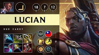 Lucian ADC vs Jhin Dominating - TW Challenger Patch 14.16