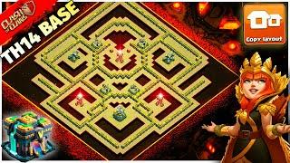 NEW BEST TH14 War Base Layout Copy Link  Town Hall 14 Base Design  Clash Of Clans