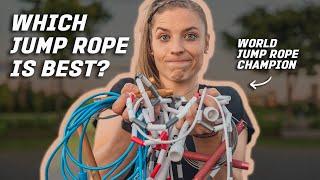 Which Jump Rope is best?  Beaded vs. Speed vs. PVC Ropes