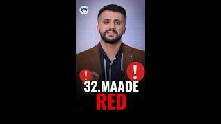 32 MAADE RED İkamet İzni RED #shorts