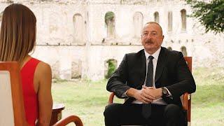 Azerbaijans President Aliyev I think it is right to be hopeful