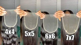 Which Closure Size Is The Best?  Closure Breakdown & Glueless Wig Tips  Dolce Mateo
