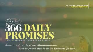 366 DAILY PROMISES  Day 181  With Apostle Dr. Paul M. Gitwaza English Subtitle Version