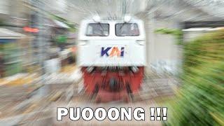 Klakson Lokomotif CC 206 PUONGSSS 10 Jam #PUONG