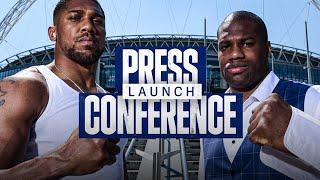 Riyadh Season Card Anthony Joshua Vs Daniel Dubois Launch Press Conference