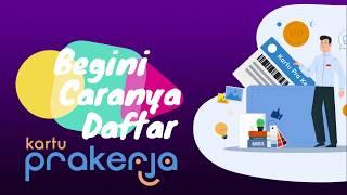 Begini Cara Daftar Kartu Prakerja