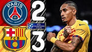  PSG vs. Barcelona 2-3 - Match Review UEFA Champions League Quarter Finals 1st Leg 20232024