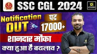 SSC CGL Notification 2024  SSC CGL 2024 Vacancy  SSC CGL Notification All Details SSC Utkarsh