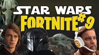 Star Wars Characters Playing Fortnite Episode 9