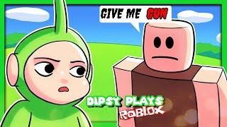  CREEPY ROBLOX FRIEND  Dipsy Plays Roblox NPCs Are Becoming Smart